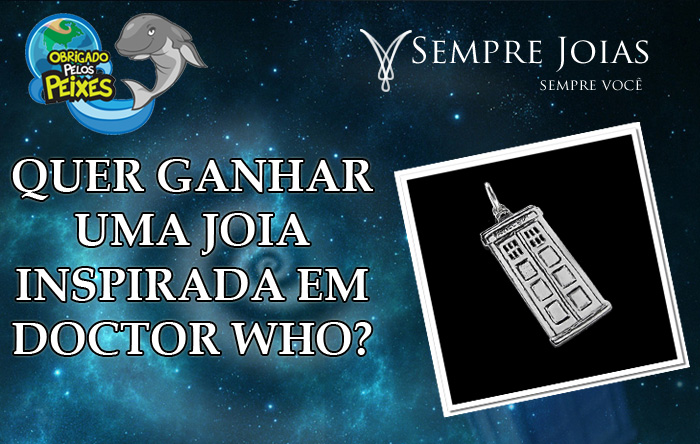 SORTEIO! – JOIA DA TARDIS