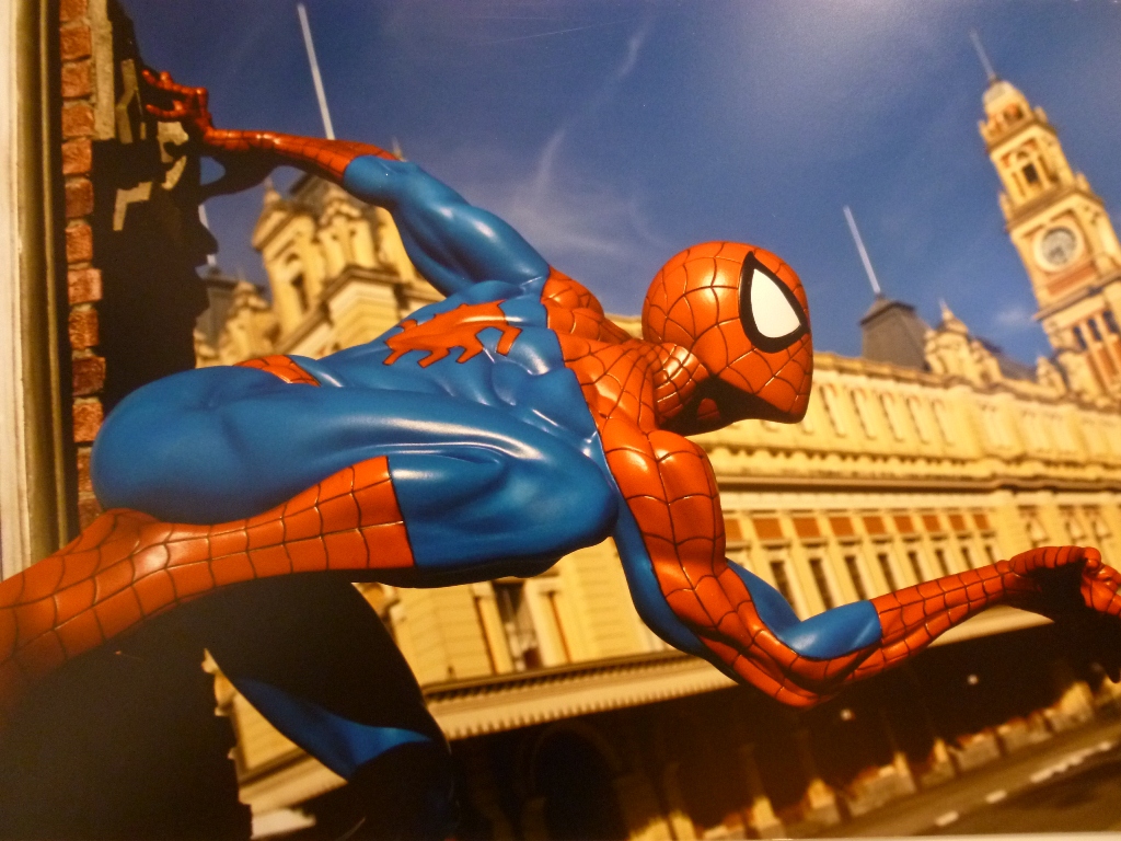 Super-heróis em São Paulo!