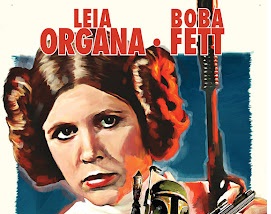 Pôsteres de Star Wars em versão Film Noir