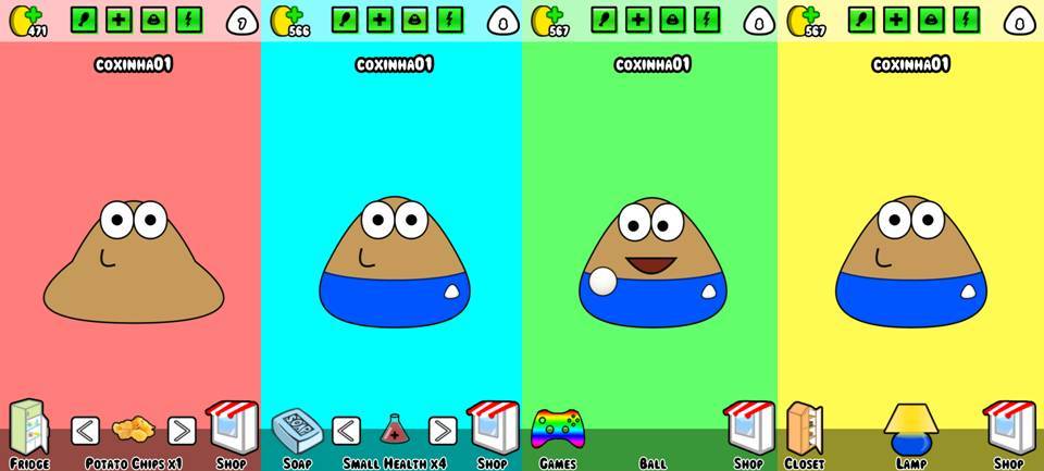 Pou e bichinho virtual