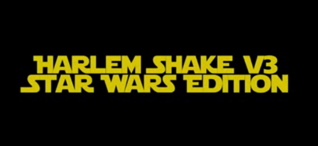 Harlem Shake versão Star Wars