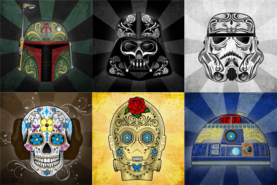 Star Wars em: Día de Los Muertos