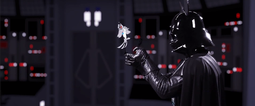 Darth Mouse em STAR WARS VII