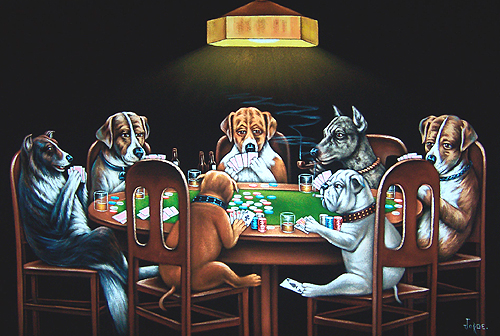 A história do poker