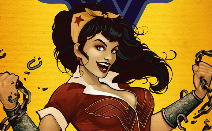 Heroínas da DC como pin-ups!