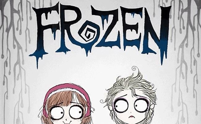Frozen aos olhos de Tim Burton