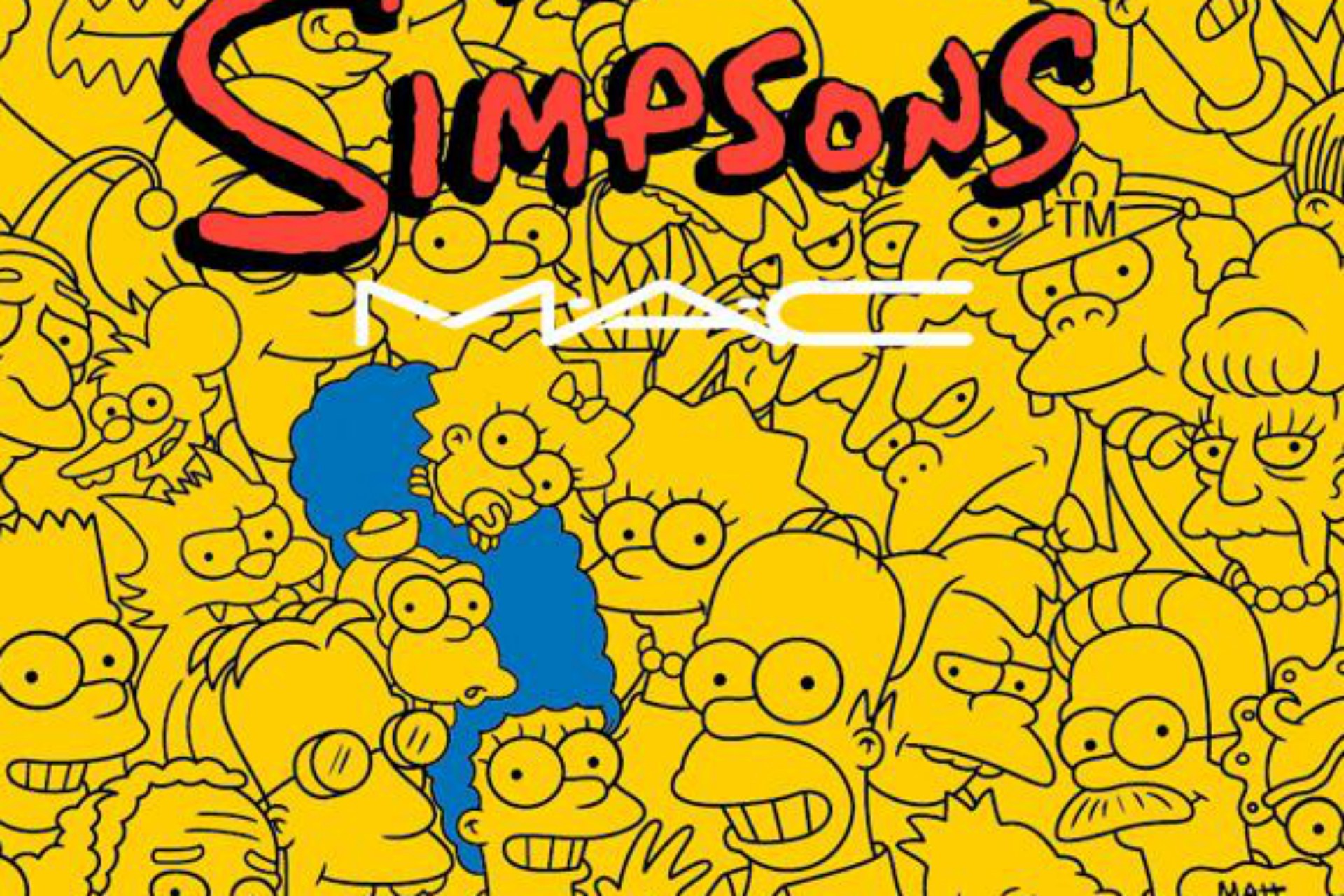Marge Simpson é inspiração pra coleção de maquiagens