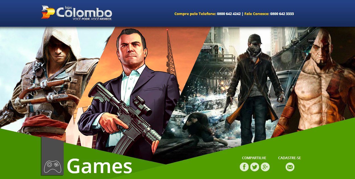 Para os viciados em Games!