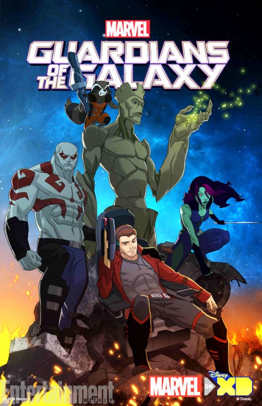 Guardiões da Galáxia vai virar série de TV animada