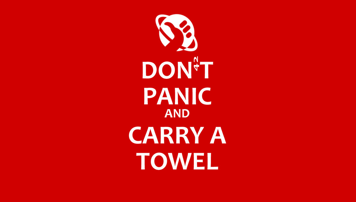 Towel Day is coming! – Promoção