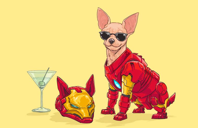 Cachorros da Marvel