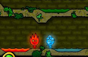 Fireboy and Watergirl 1: Forest Temple : A UNIÃO DE FOGO E AGUA E UM MALUCO  PRA ZUA OS 2 