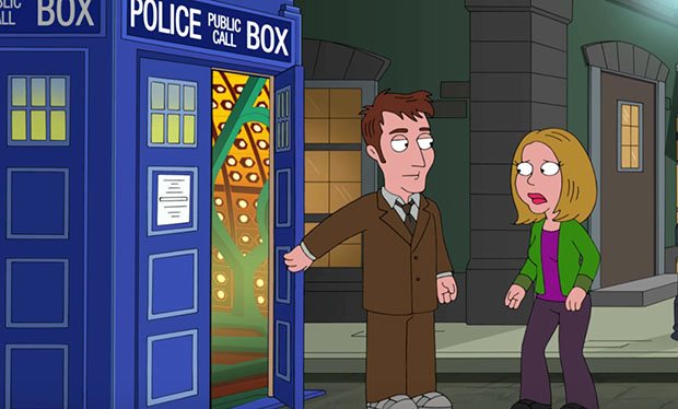 David Tennant em Family Guy!