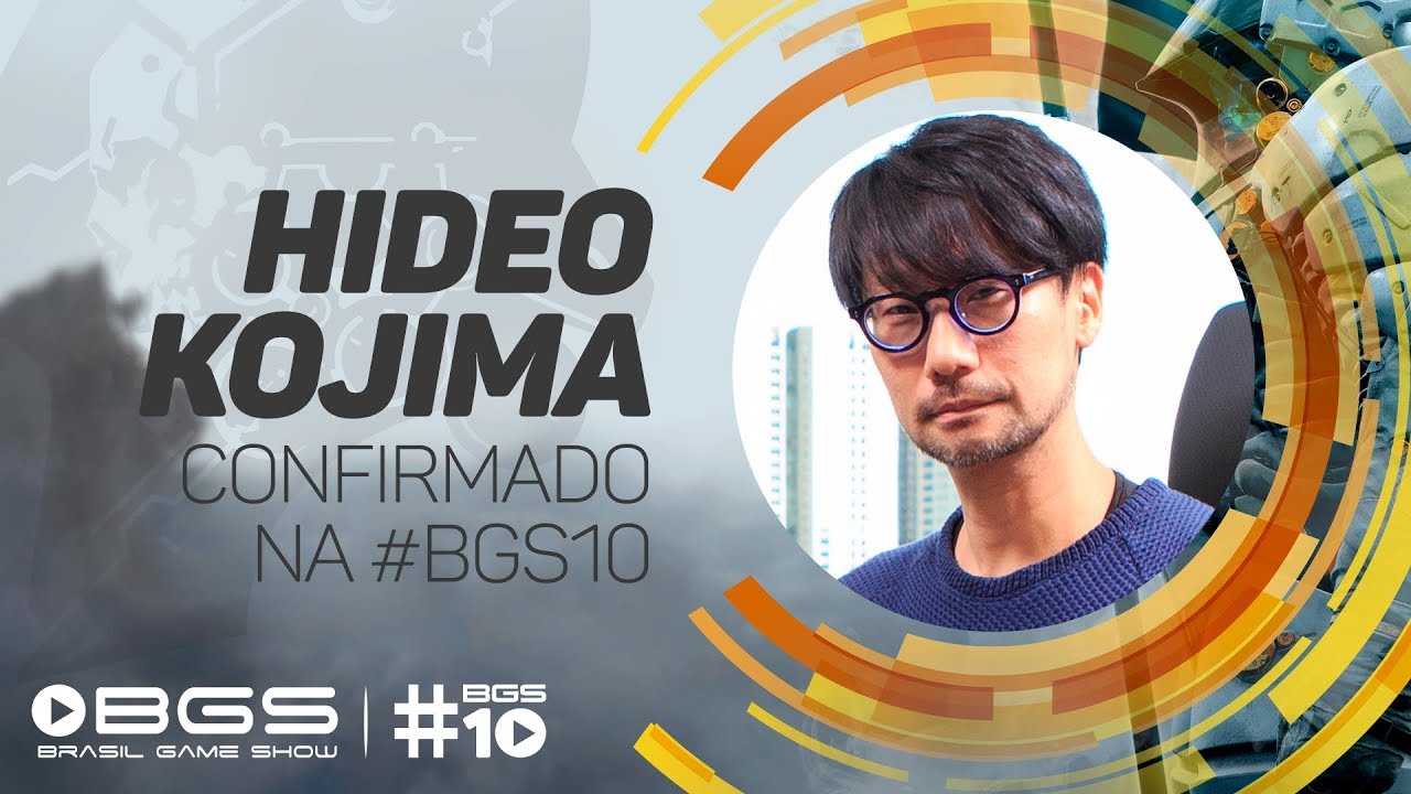 Brasil Game Show revela agenda completa de Hideo Kojima no evento
