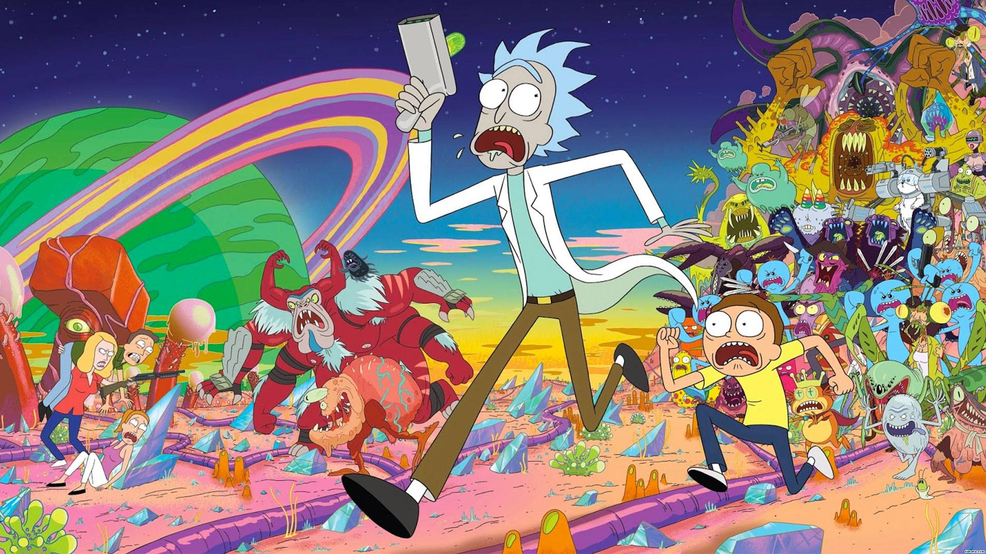 Dan Harmon sobre Rick and Morty: “Estou sempre fazendo referências ao Guia do Mochileiro das Galáxias”