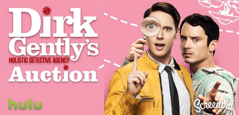 Leilão oficial Dirk Gently, para financiar novas histórias holísticas!
