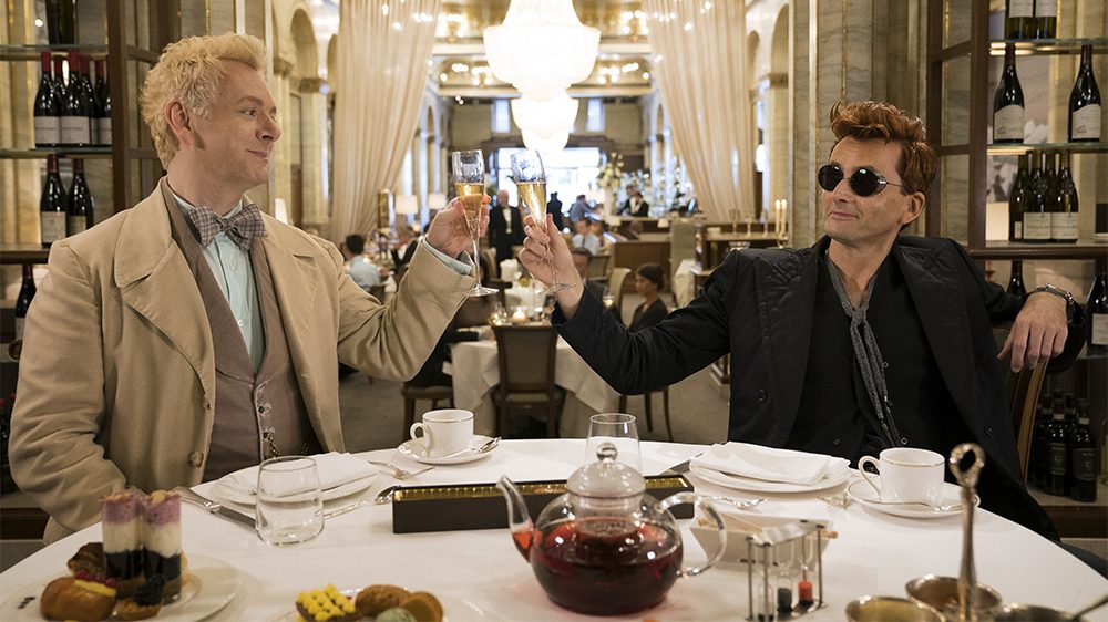 Good Omens não é engraçado? Isso é hilário!