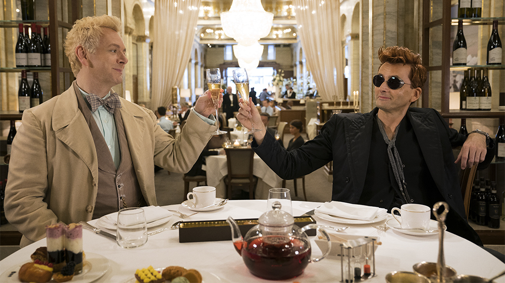 Good Omens não é engraçado? Isso é hilário!