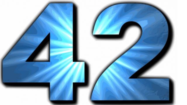 42 é mesmo a resposta, de acordo com a Matemática