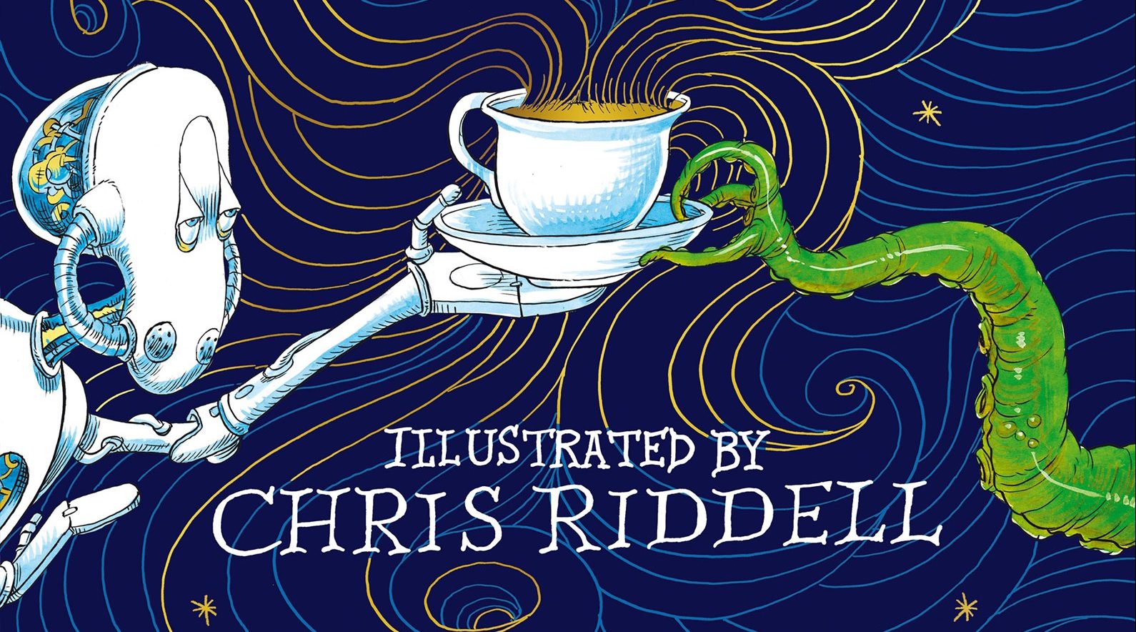 ‘The Hitchhiker’s Guide to the Galaxy’ ilustrado por Chris Riddell