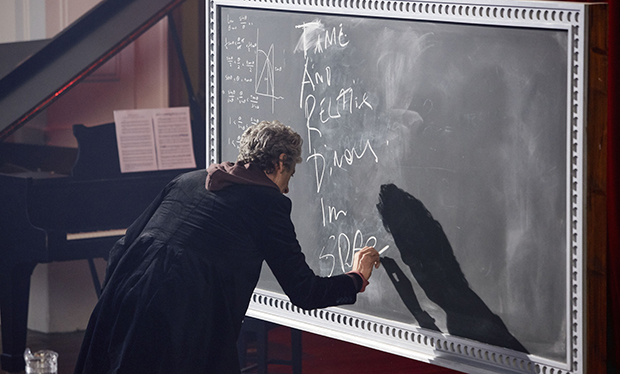 WARNING: Embargoed for publication until 00:00:01 on 11/04/2017 - Programme Name: Doctor Who S10 - TX: 15/04/2017 - Episode: n/a (No. 1) - Picture Shows: ***EMBARGOED UNTIL 00:01hrs 11th APRIL 2017*** Doctor Who (PETER CAPALDI) - (C) BBC - Photographer: Simon Ridgway