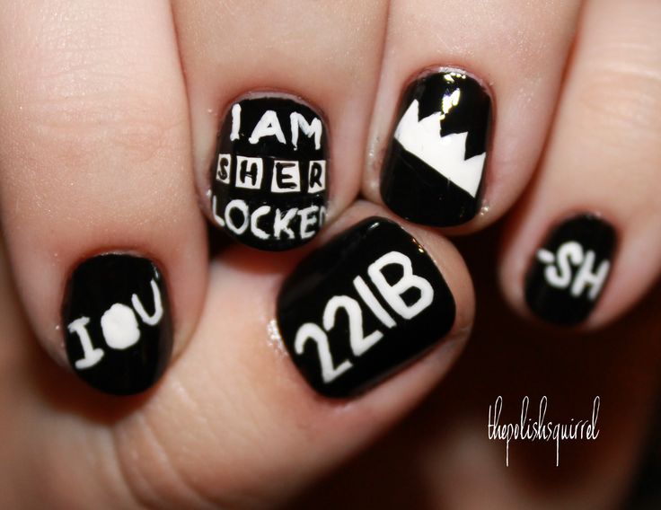59032396e31a0e146fa27eef79fb0e12--sherlock-nails-nail-art