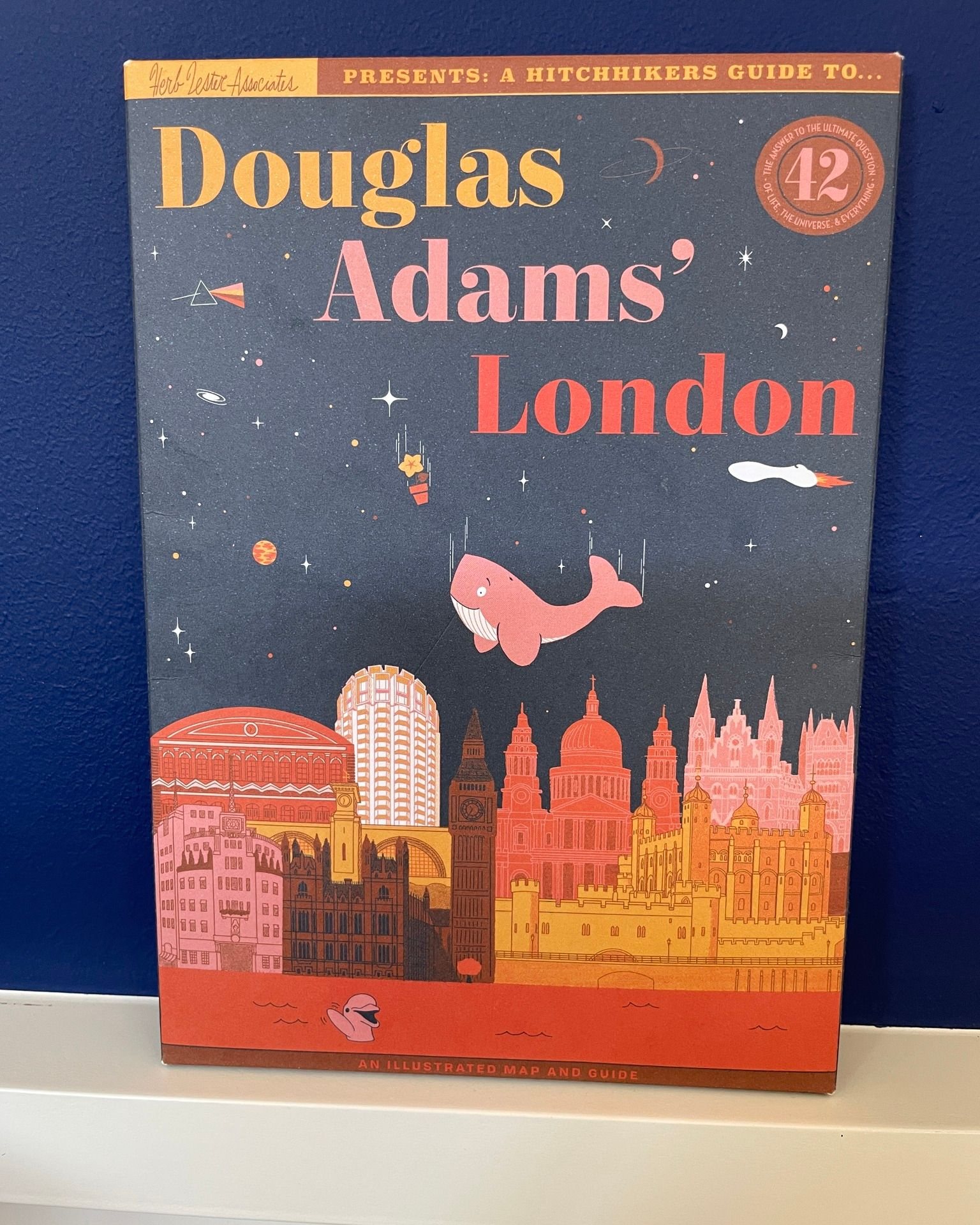 Q&A com Yvette Keller, a criadora do Mapa Literário “Douglas Adams’ London”